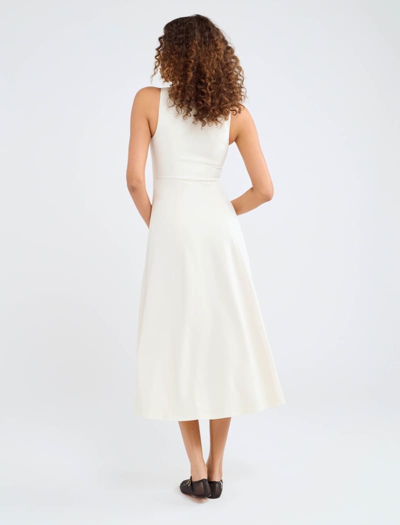 Mayfair Midi Dress | Cream - Midi Dress
