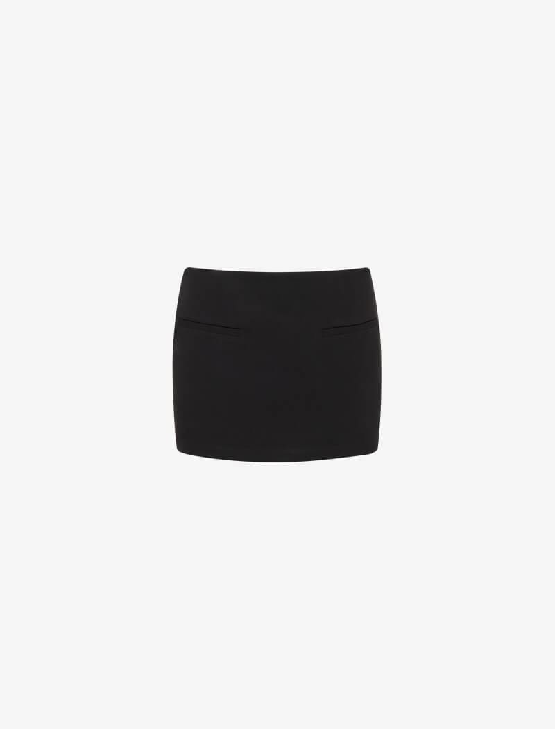 Micro Skort | Black - Mini Skort