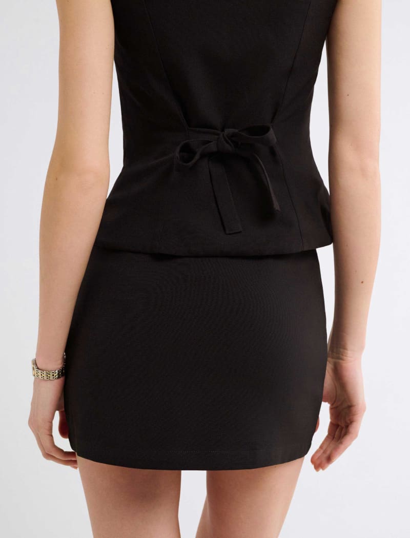 Micro Skort | Black - Mini Skort