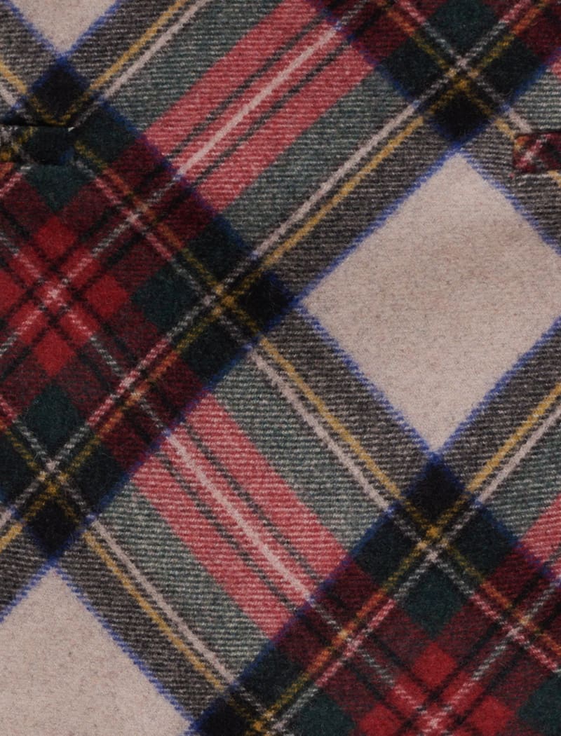 Micro Skort | Mistletoe Plaid - Mini Skort