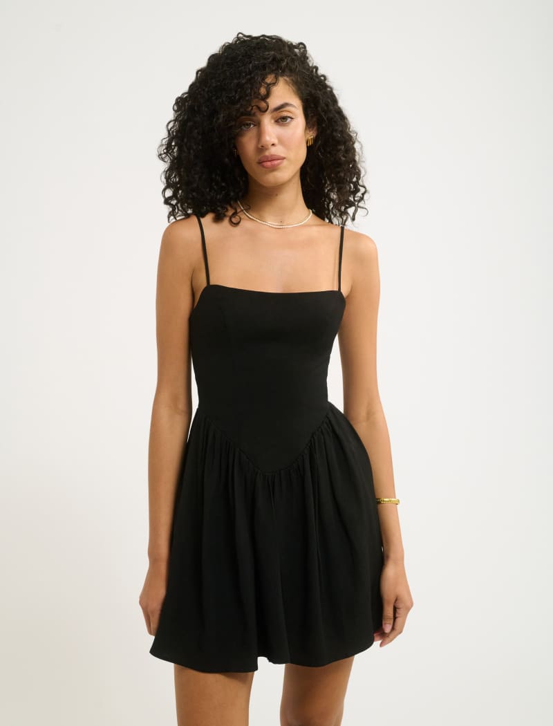 Nantucket Mini Dress | Black