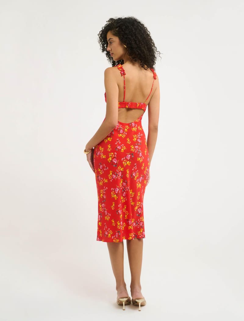 Negroni Midi Dress | Havana Bloom - Midi Dress