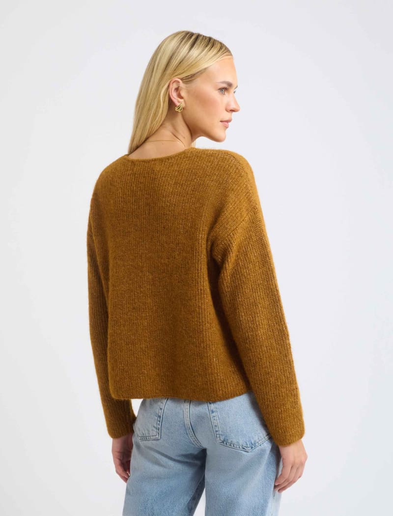 Newport Cardigan | Camel - Cardigan