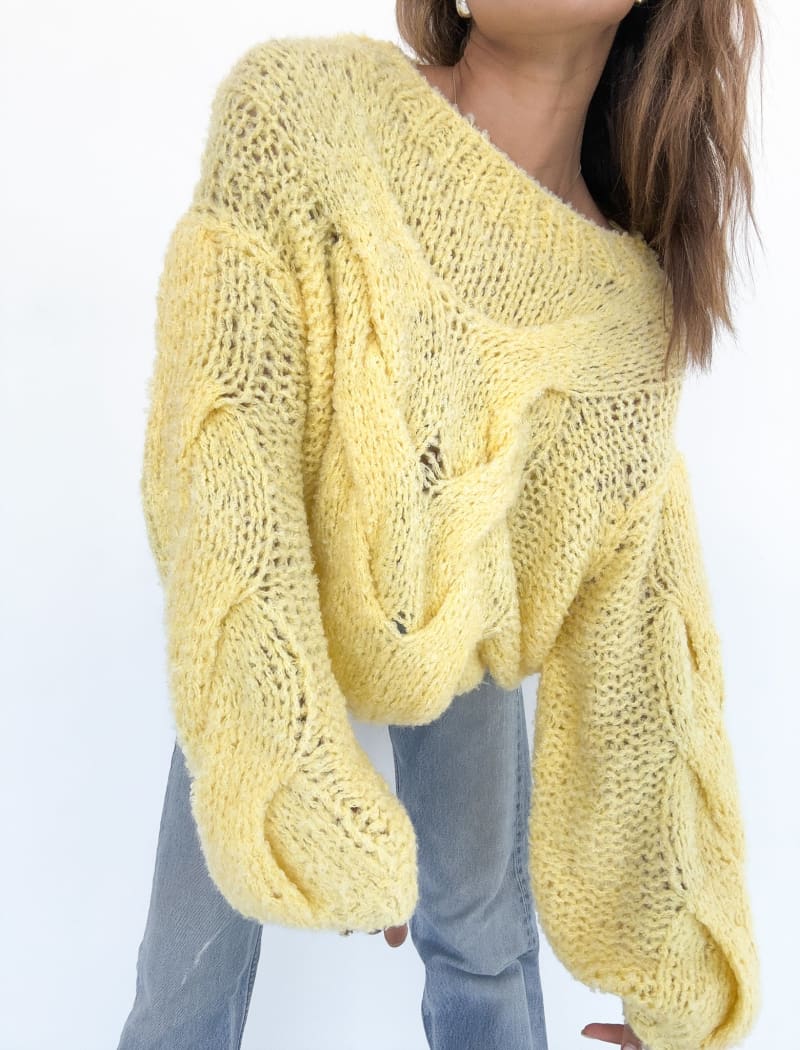 Nonna Sweater | Banana - Sweaters