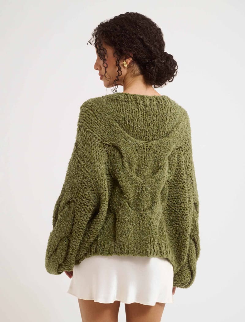 Nonna Sweater | Moss - Sweaters