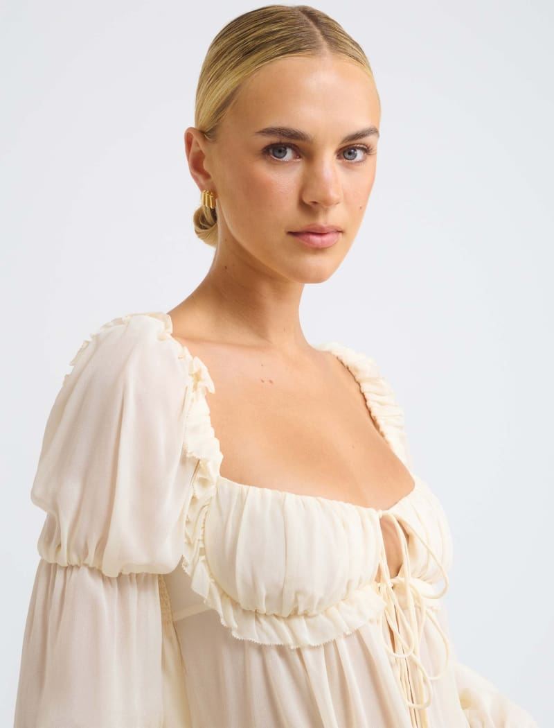 Only You Top | Ivory - Blouse