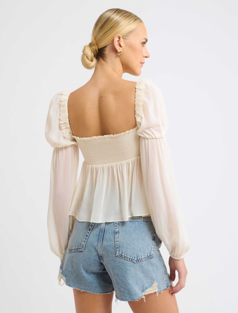 Only You Top | Ivory - Blouse