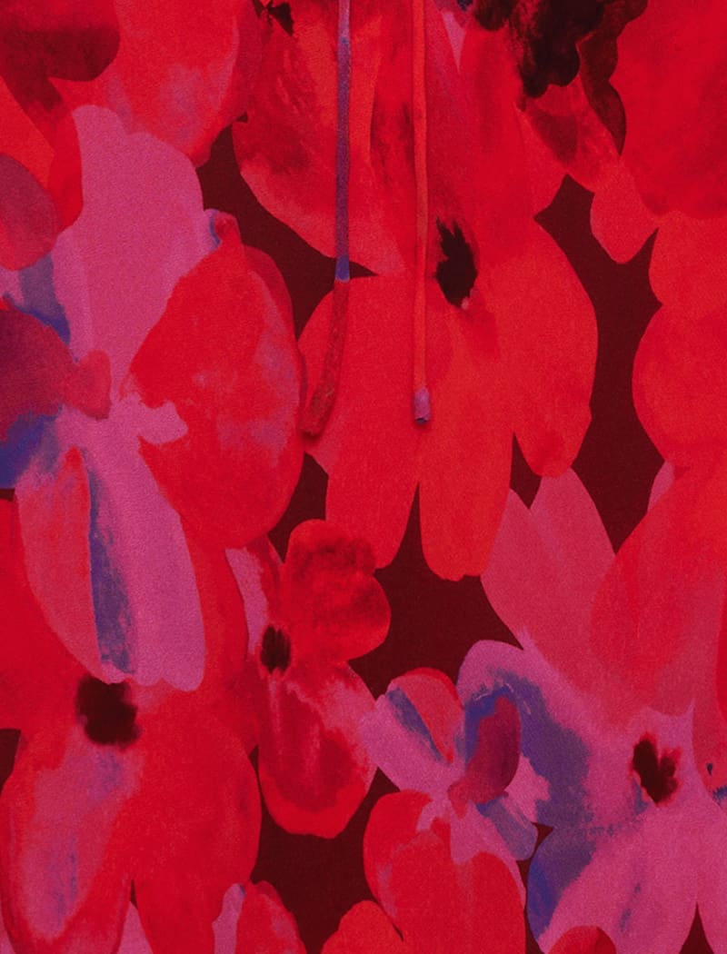 Paradise Mini Dress | Watercolor Pansy - Mini Dress