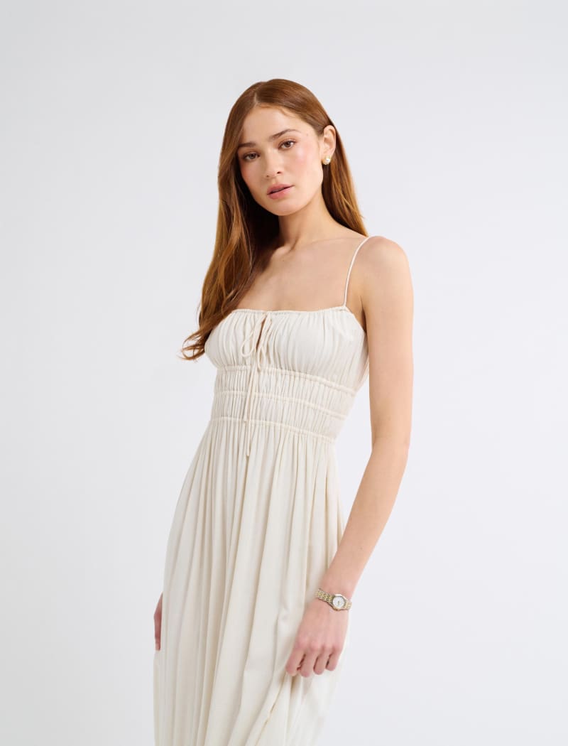 Positano Maxi Dress | Cream - Maxi Dress