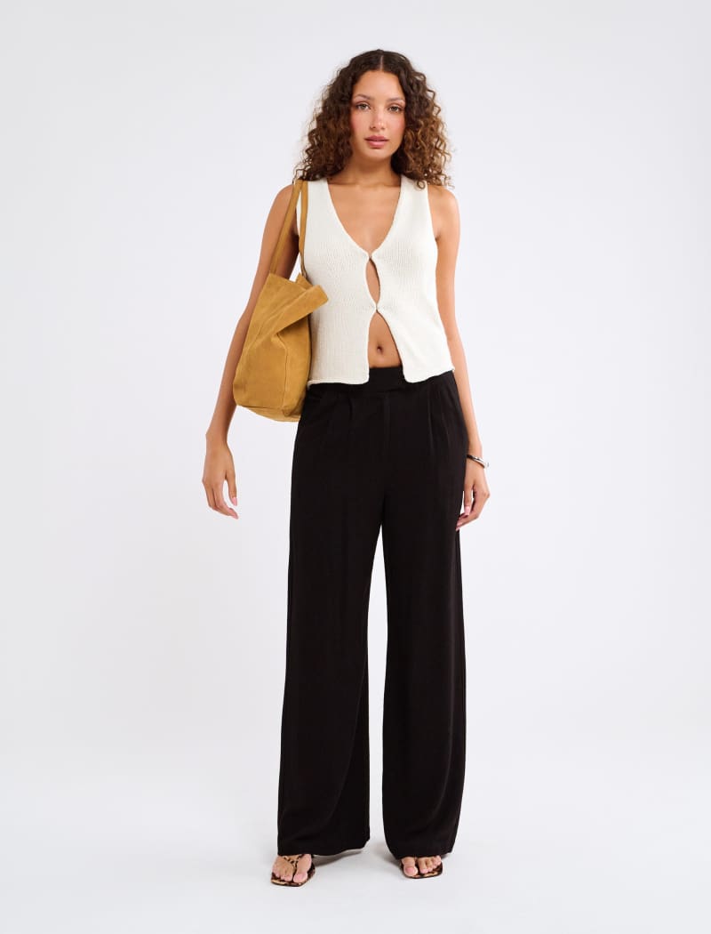 Prince Street Top | Ecru - Vest