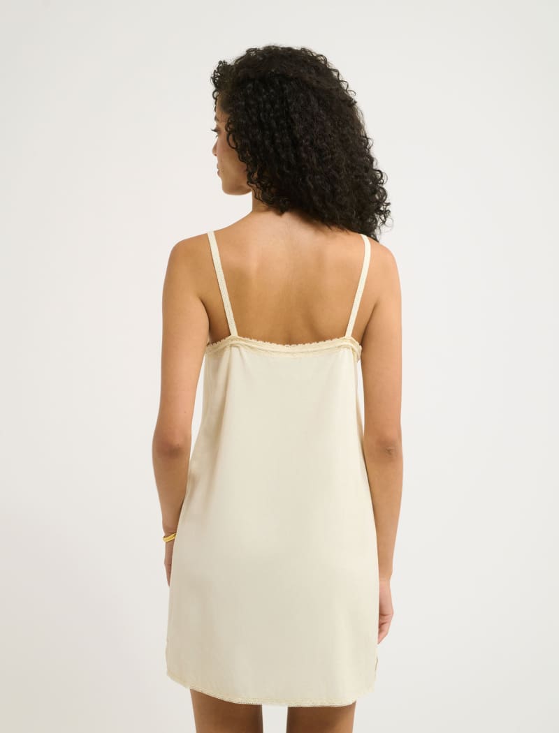 Sea Breeze Mini Dress | Cream - Mini Dress