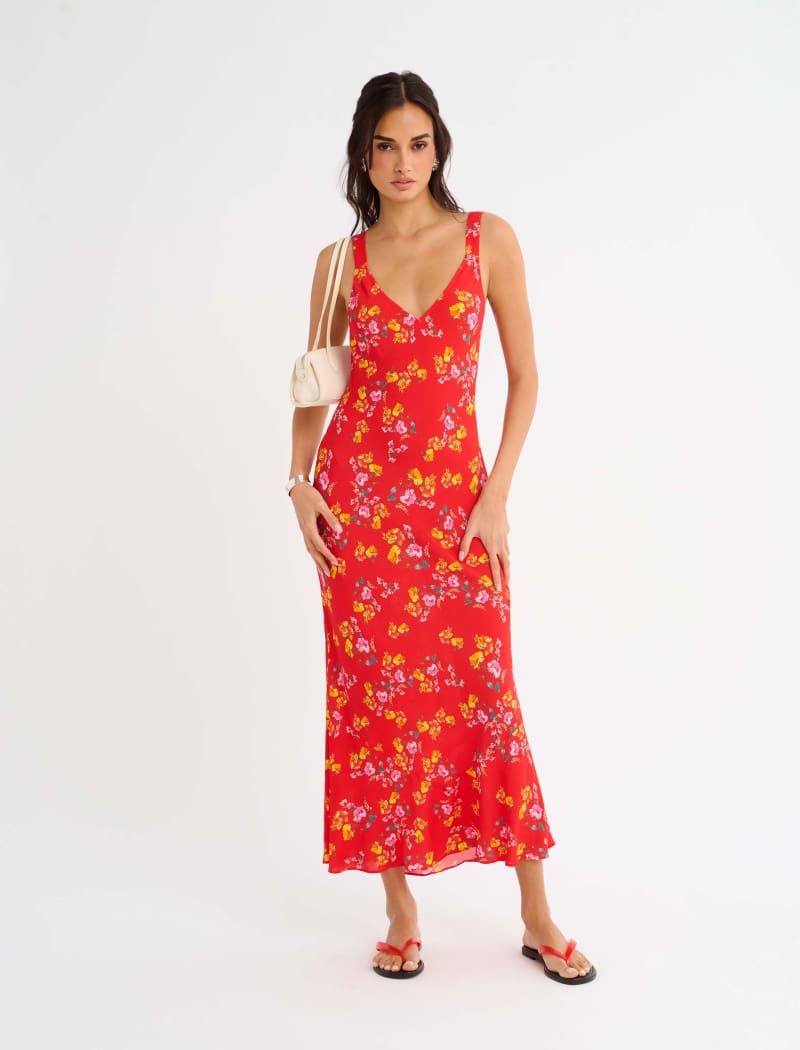 Sunnyside Midi Dress | Havana Bloom - Midi Dress
