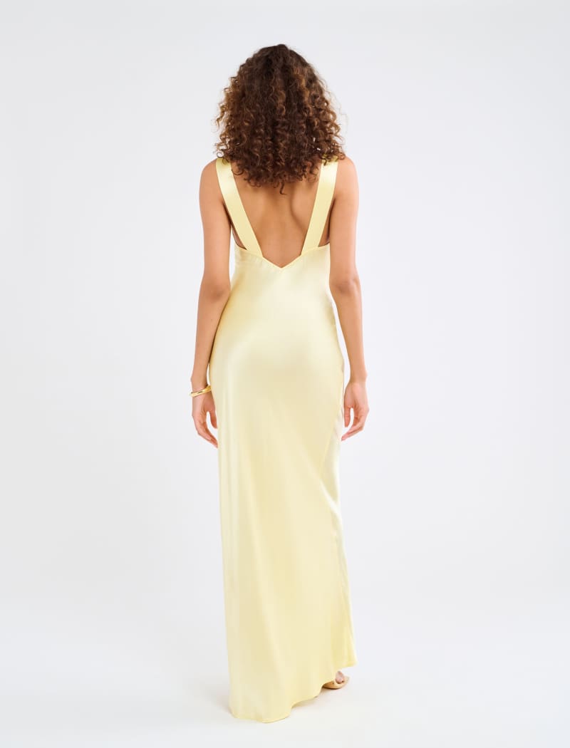 Sunset Strip Maxi Dress | Buttercream - Maxi Dress