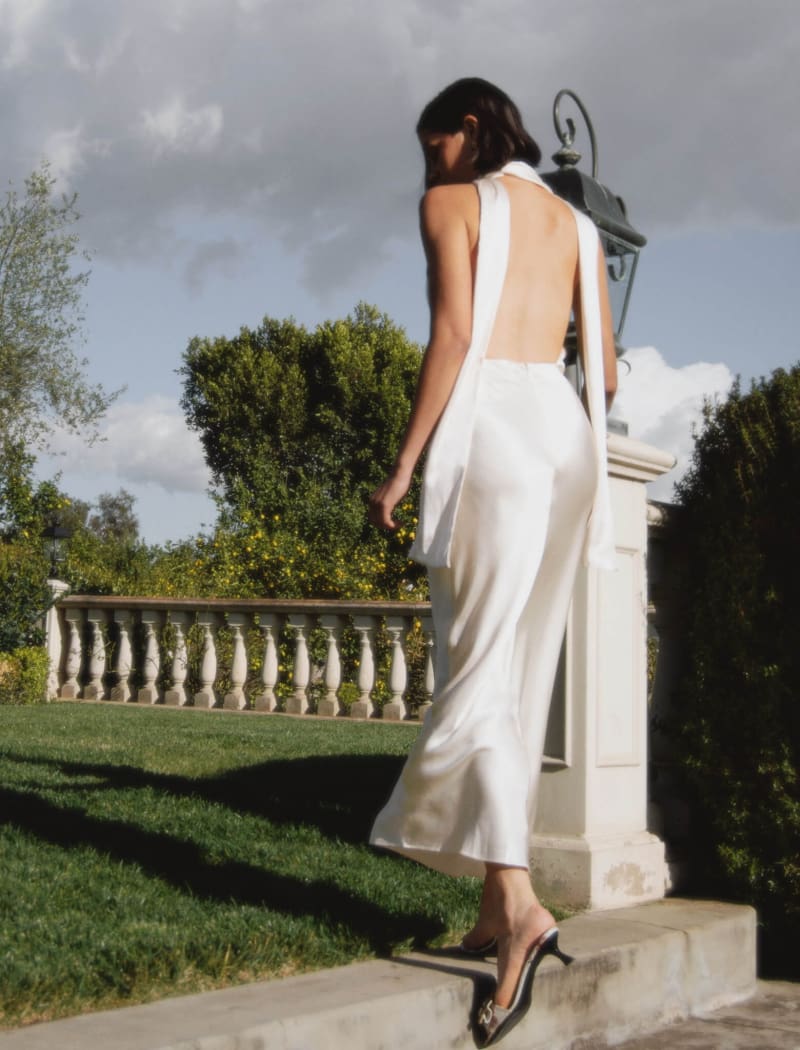 Thelma Midi Dress | Ivory - Midi Dress