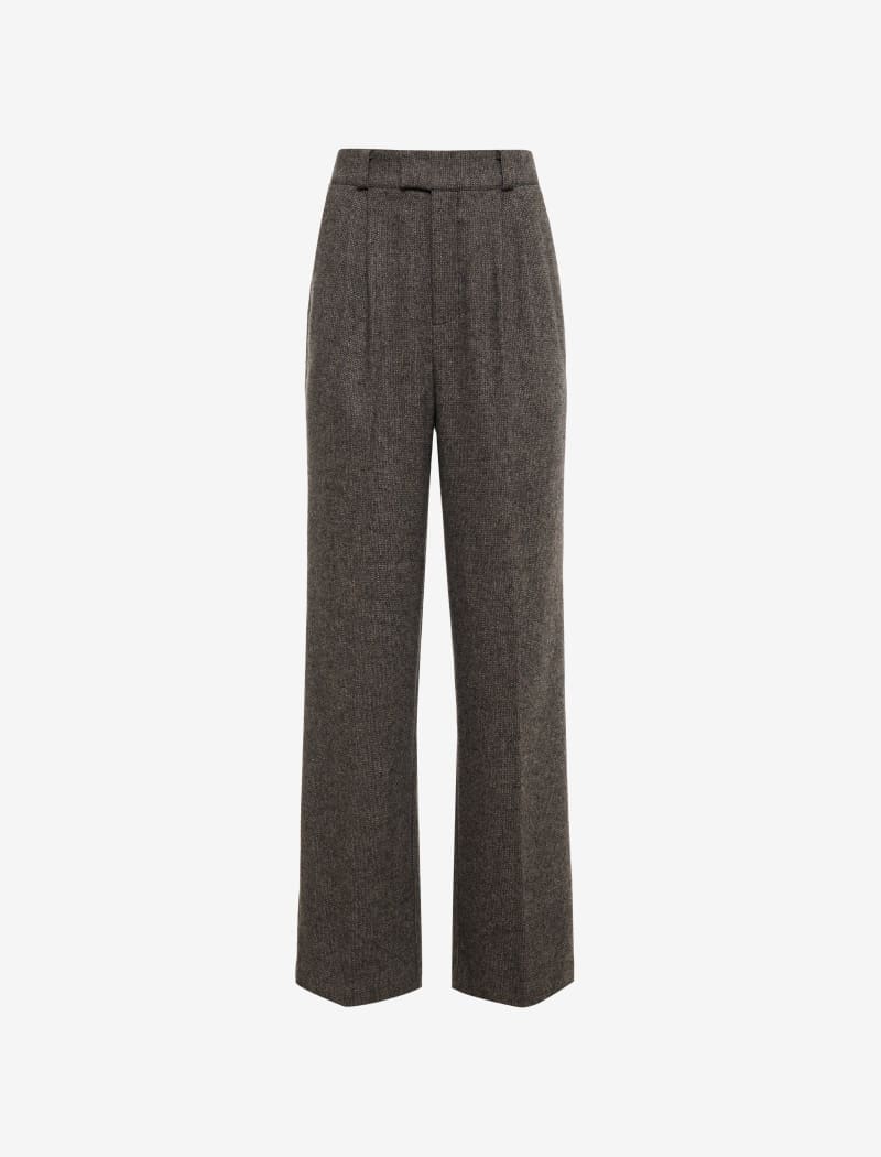 Troubadour Trousers | Heathered Herringbone