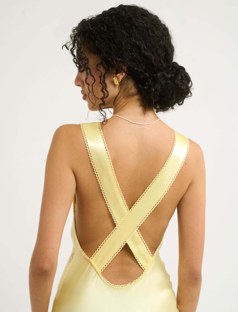 Vanity Midi Dress | Buttercream - Midi Dress