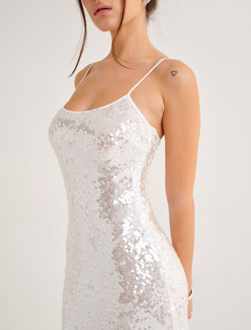 Vintage Slip Maxi Dress | Prosecco - Maxi Dress