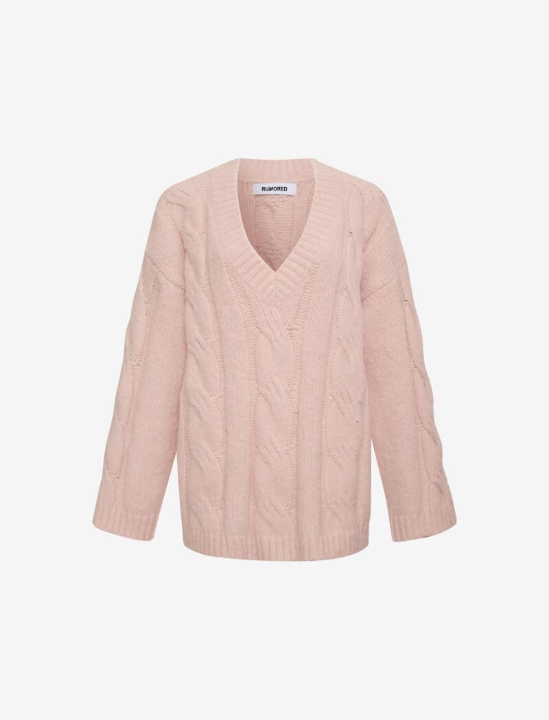 Whistler V-Neck Sweater | Petal