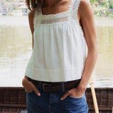 Willow Top | White - Camis and Tanks