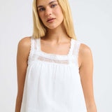 Willow Top | White - Camis and Tanks