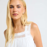 Willow Top | White - Camis and Tanks