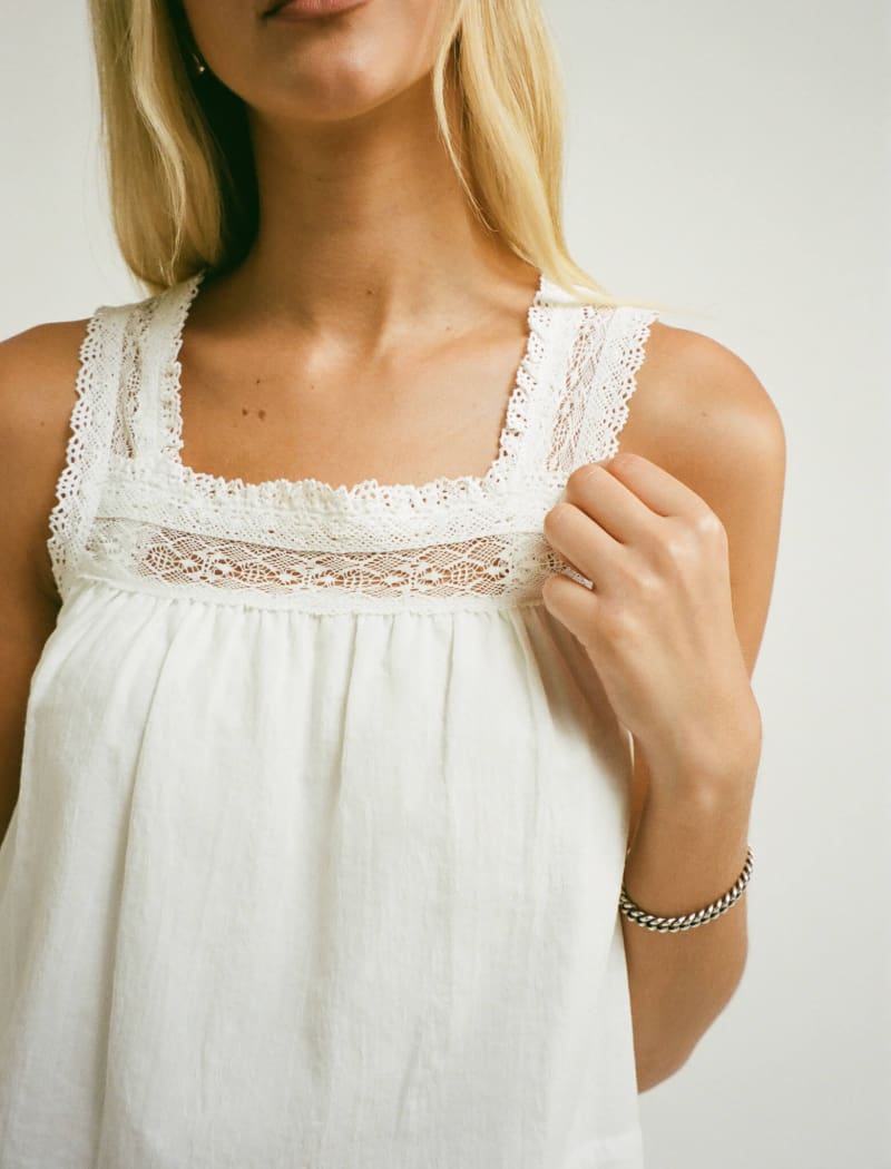 Willow Top | White - Camis and Tanks