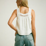 Willow Top | White - Camis and Tanks
