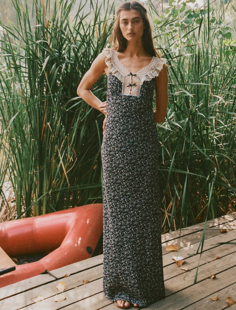 Windsor Maxi Dress | Midnight Vine - Maxi Dress