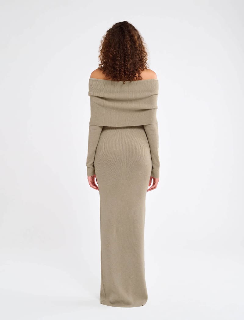 Winona Maxi Dress | Oyster - Maxi Dress