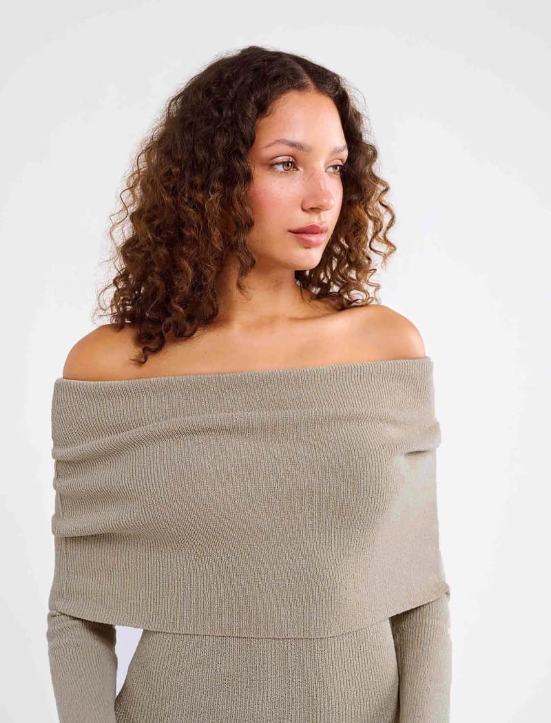 Winona Maxi Dress | Oyster - Maxi Dress