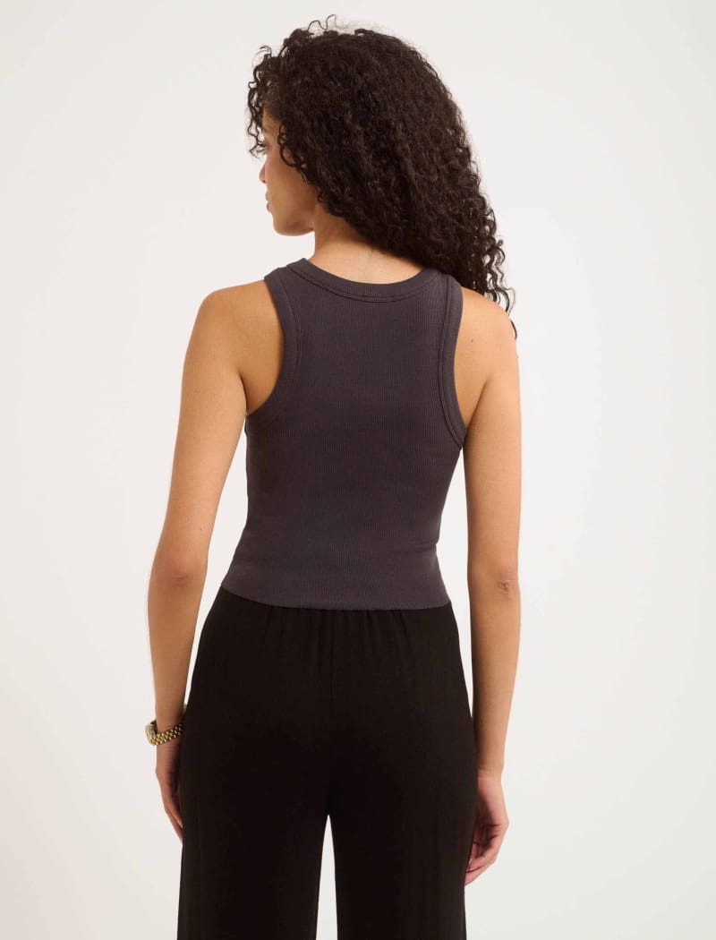 Yankee Tank | Washed Black - Tops