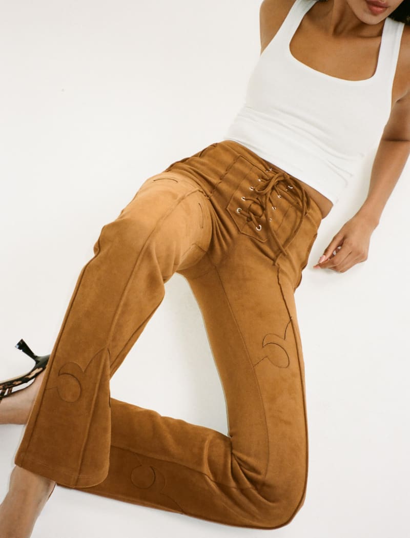 Yellowstone Pant | Saddle Suede - Pants