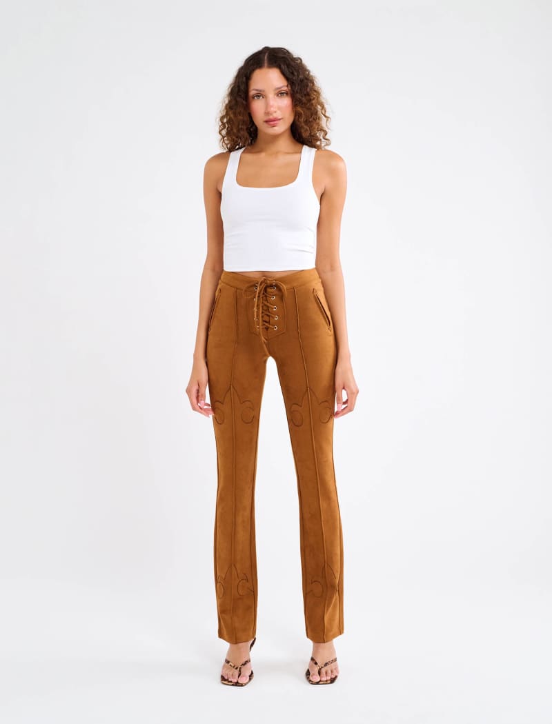 Yellowstone Pant | Saddle Suede - Pants