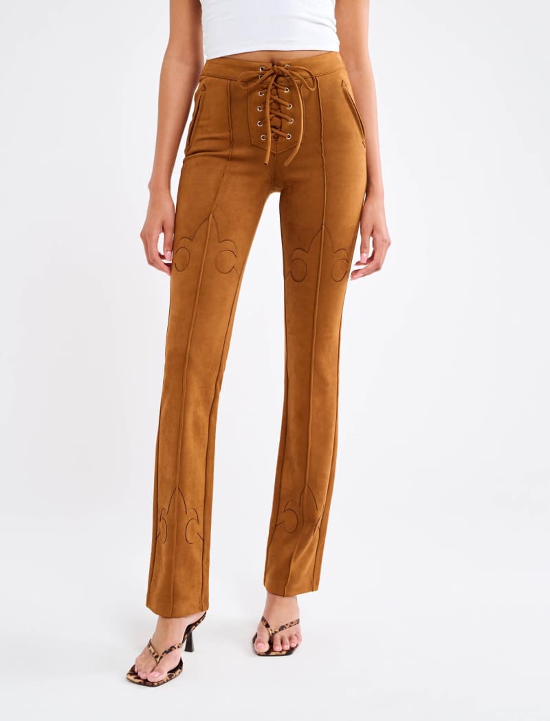 Yellowstone Pant | Saddle Suede - Pants