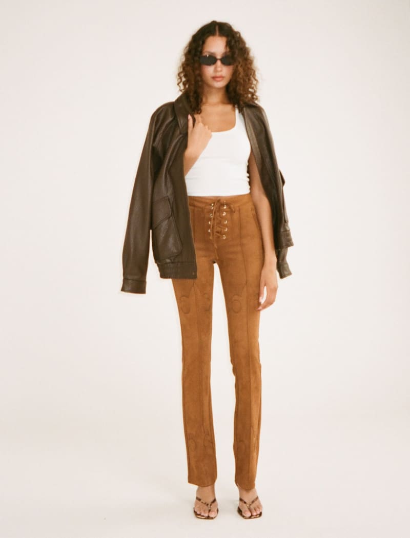 Yellowstone Pant | Saddle Suede - Pants