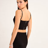 A Little Dream Top | Black - Bustiers and Corsets