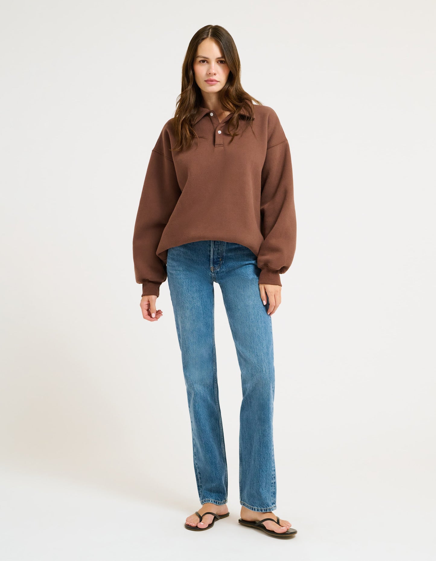 Airport Sweatshirt | Chocolate