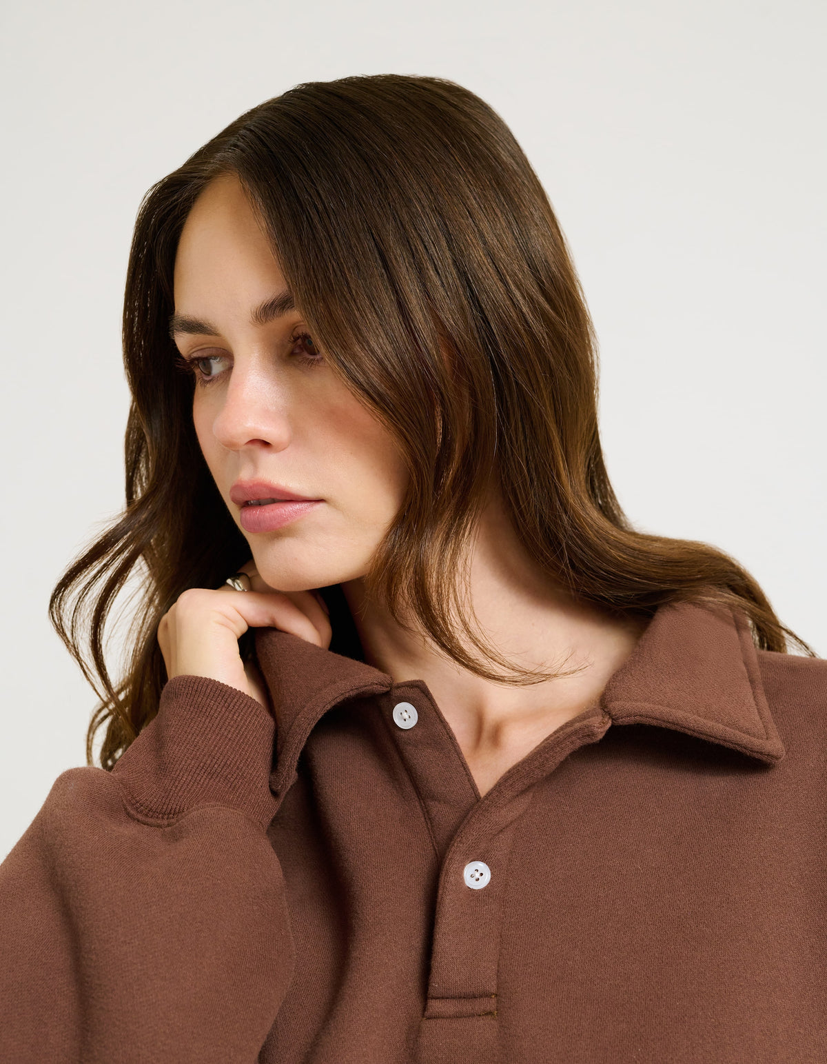 Airport Sweatshirt | Chocolate