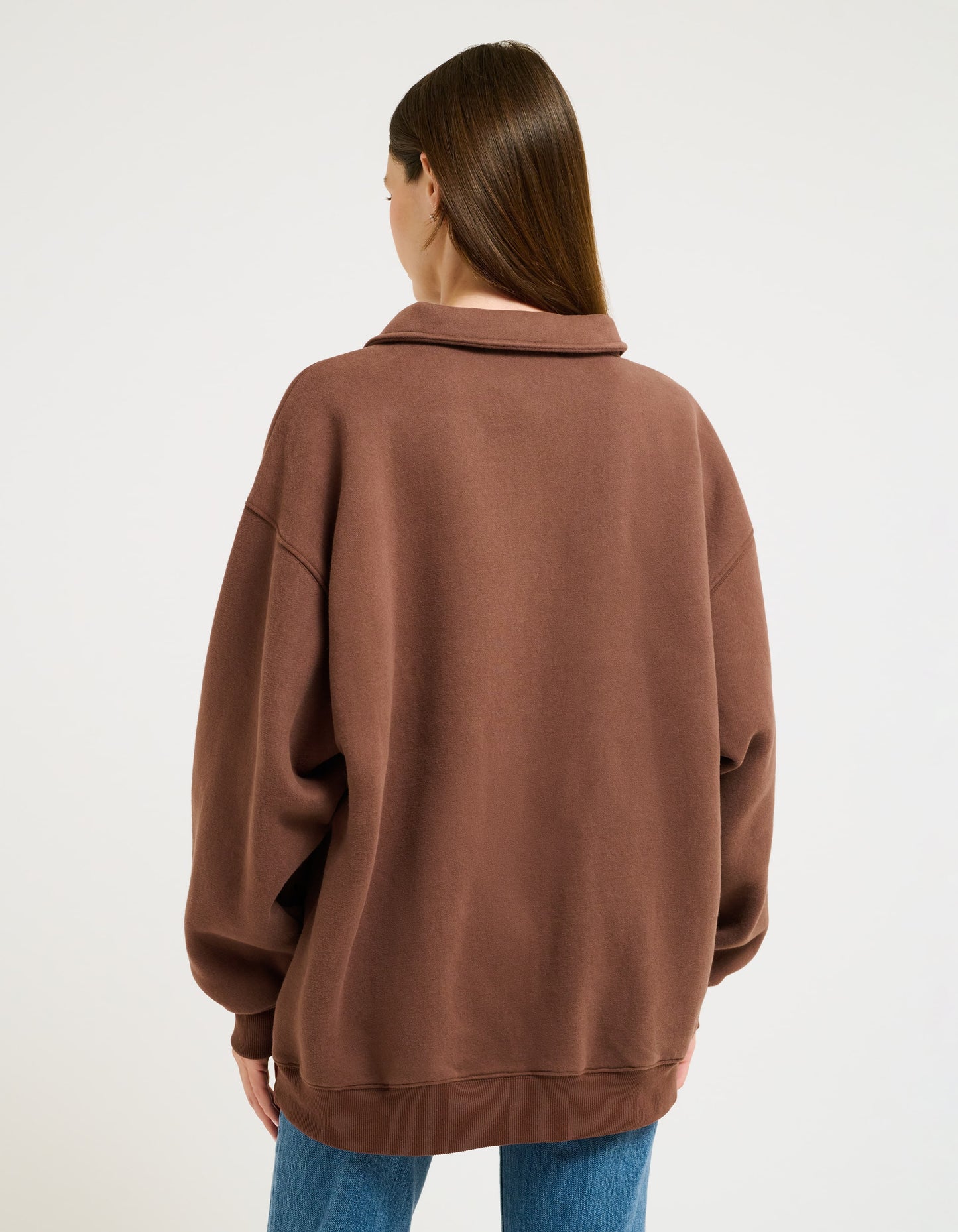 Airport Sweatshirt | Chocolate
