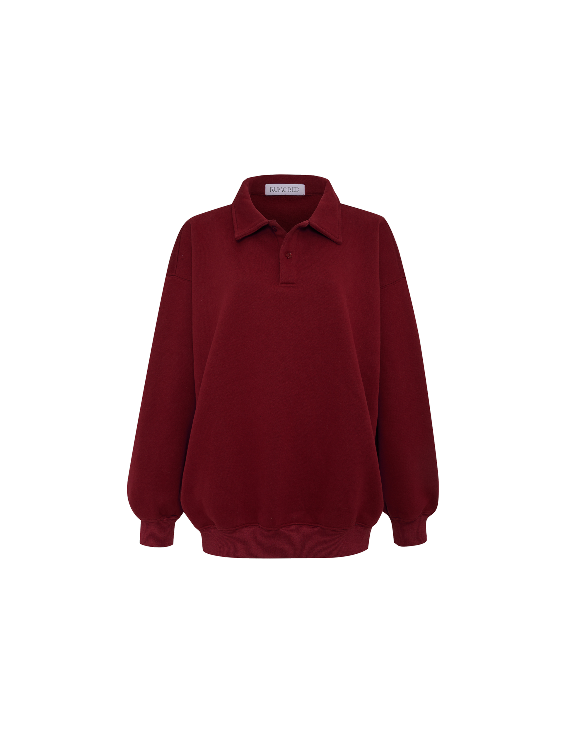 Airport Sweatshirt | Merlot