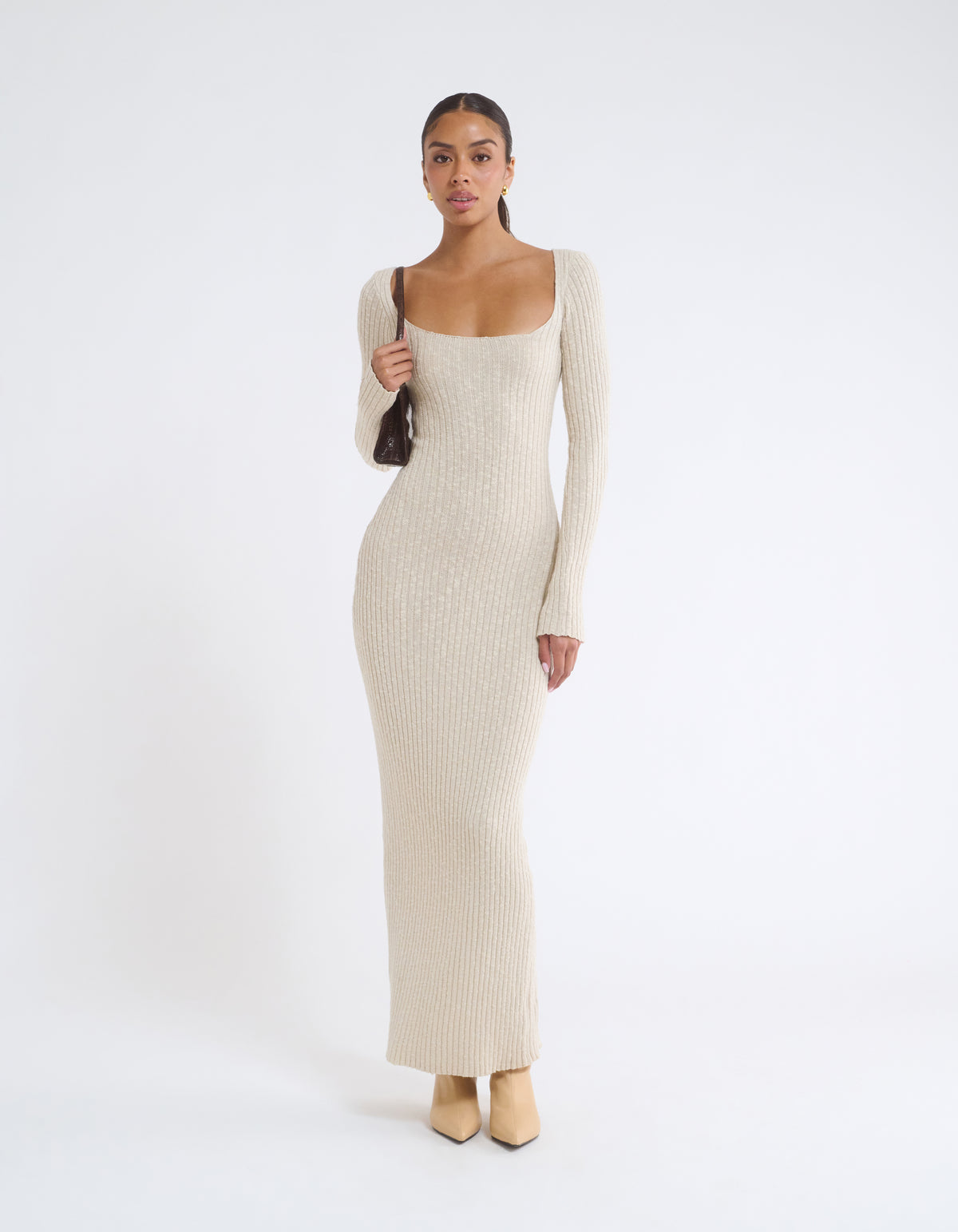Alpine Maxi Dress | Natural