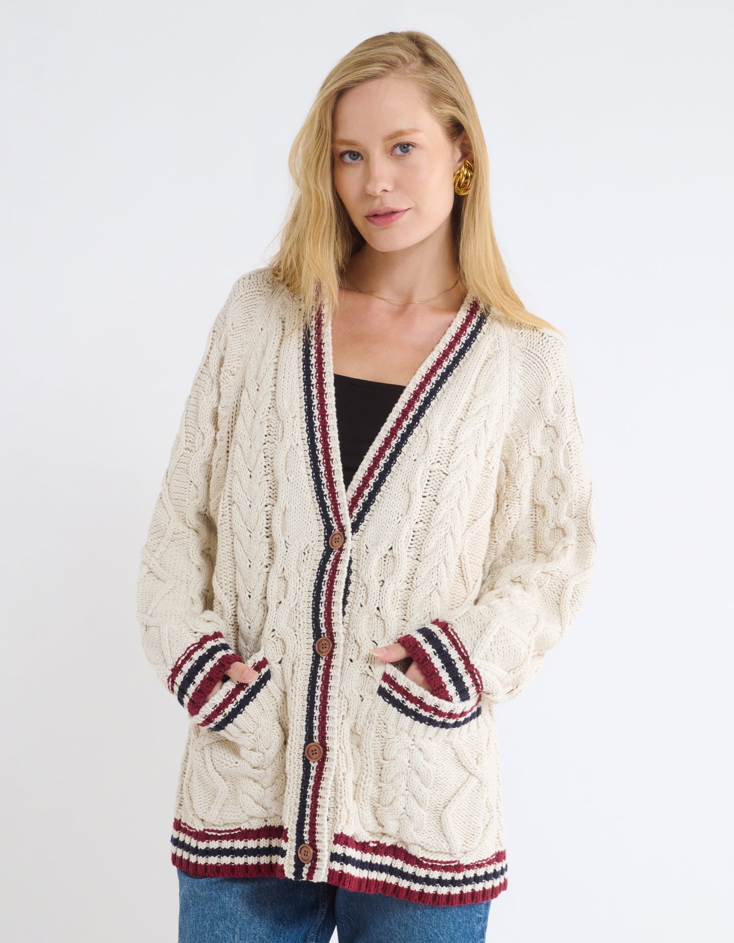Alumni Cardigan | Cream