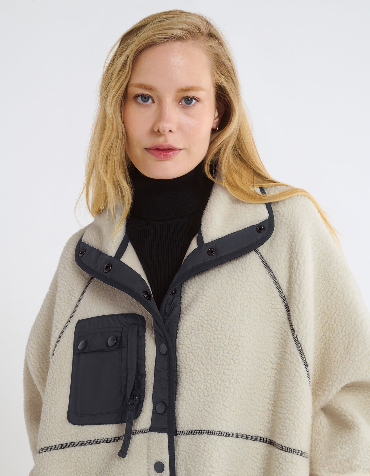 Aprés Sherpa Jacket | Ecru