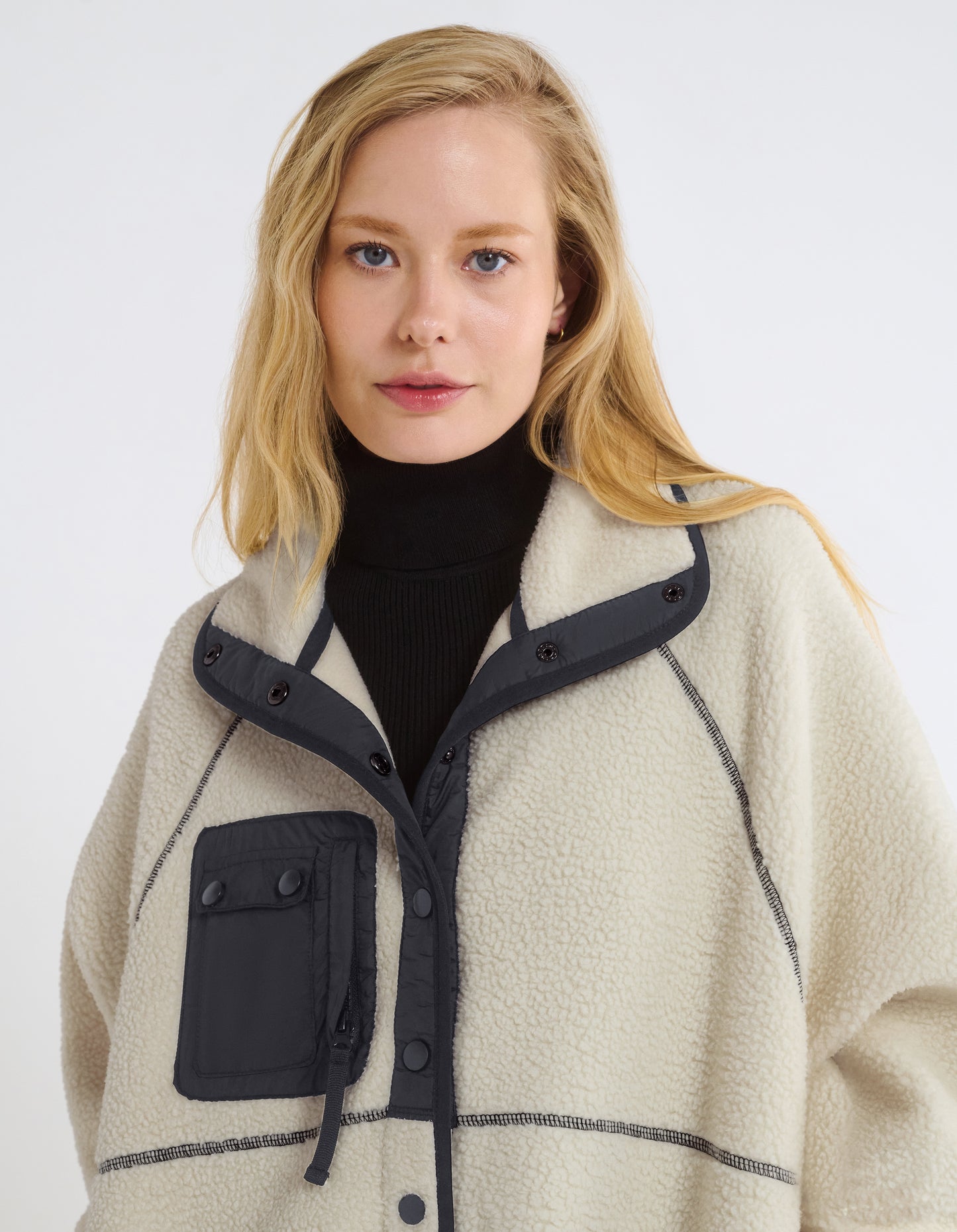 Aprés Sherpa Jacket | Ecru