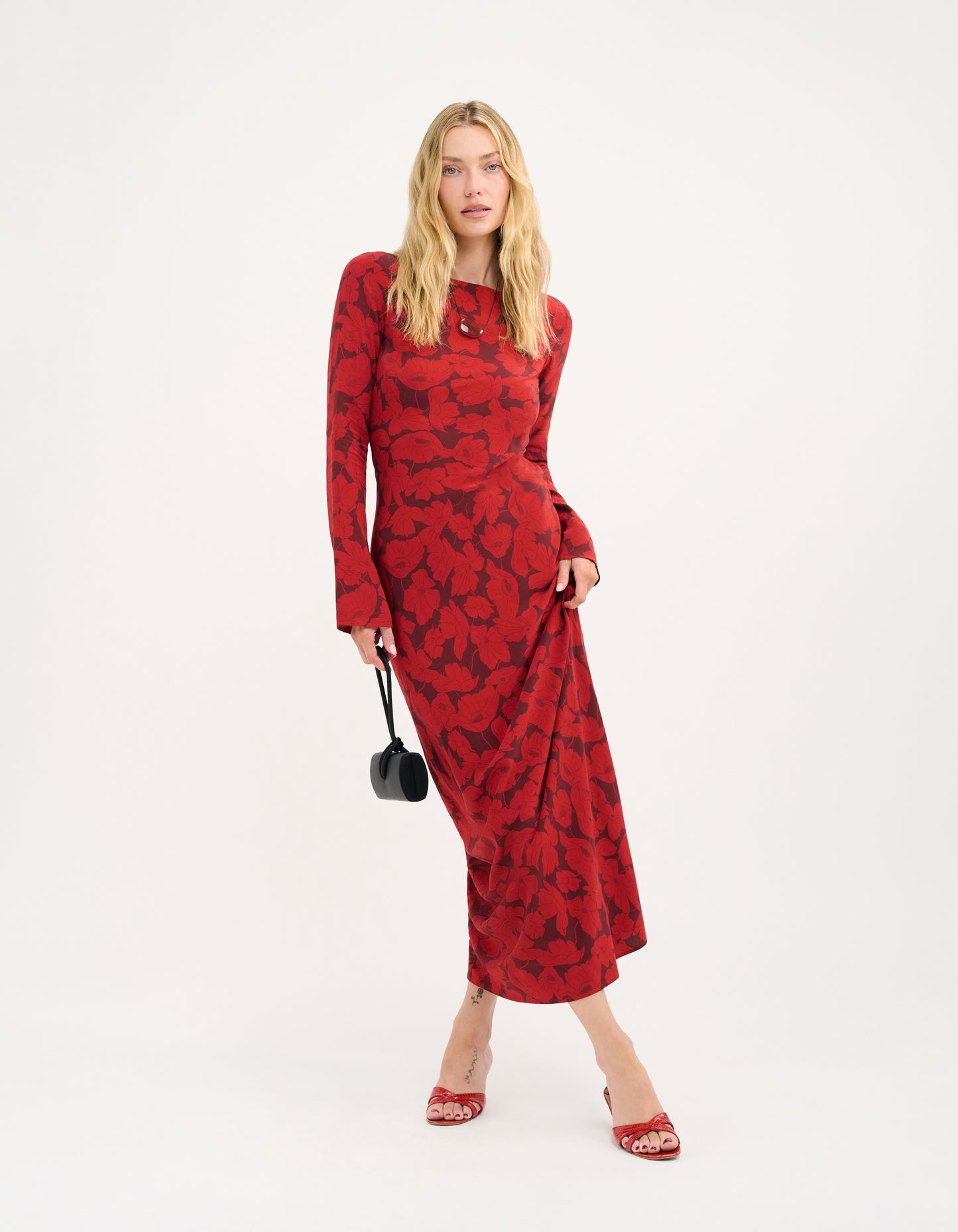 Backstage Maxi Dress | Poppy Fields