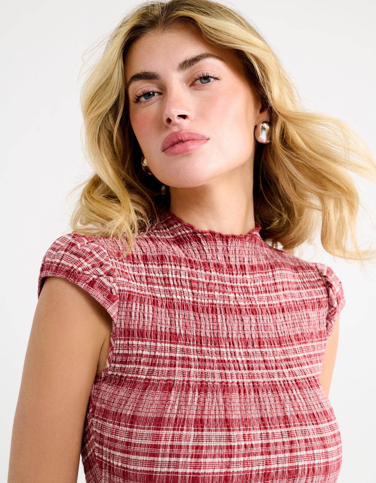Barclay Mini Dress | Juneberry Plaid