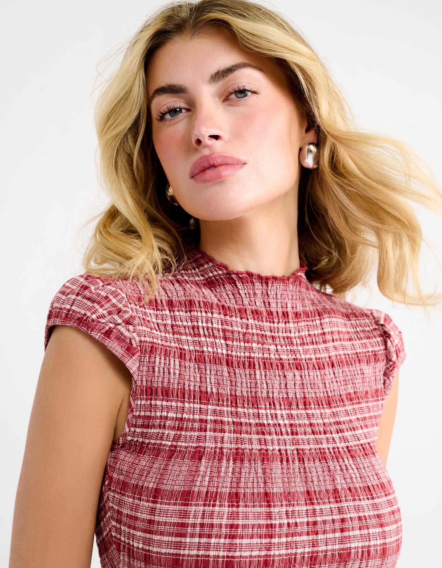 Barclay Mini Dress | Juneberry Plaid