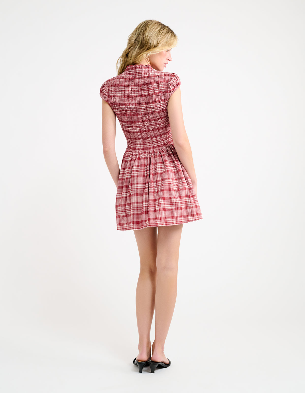 Barclay Mini Dress | Juneberry Plaid