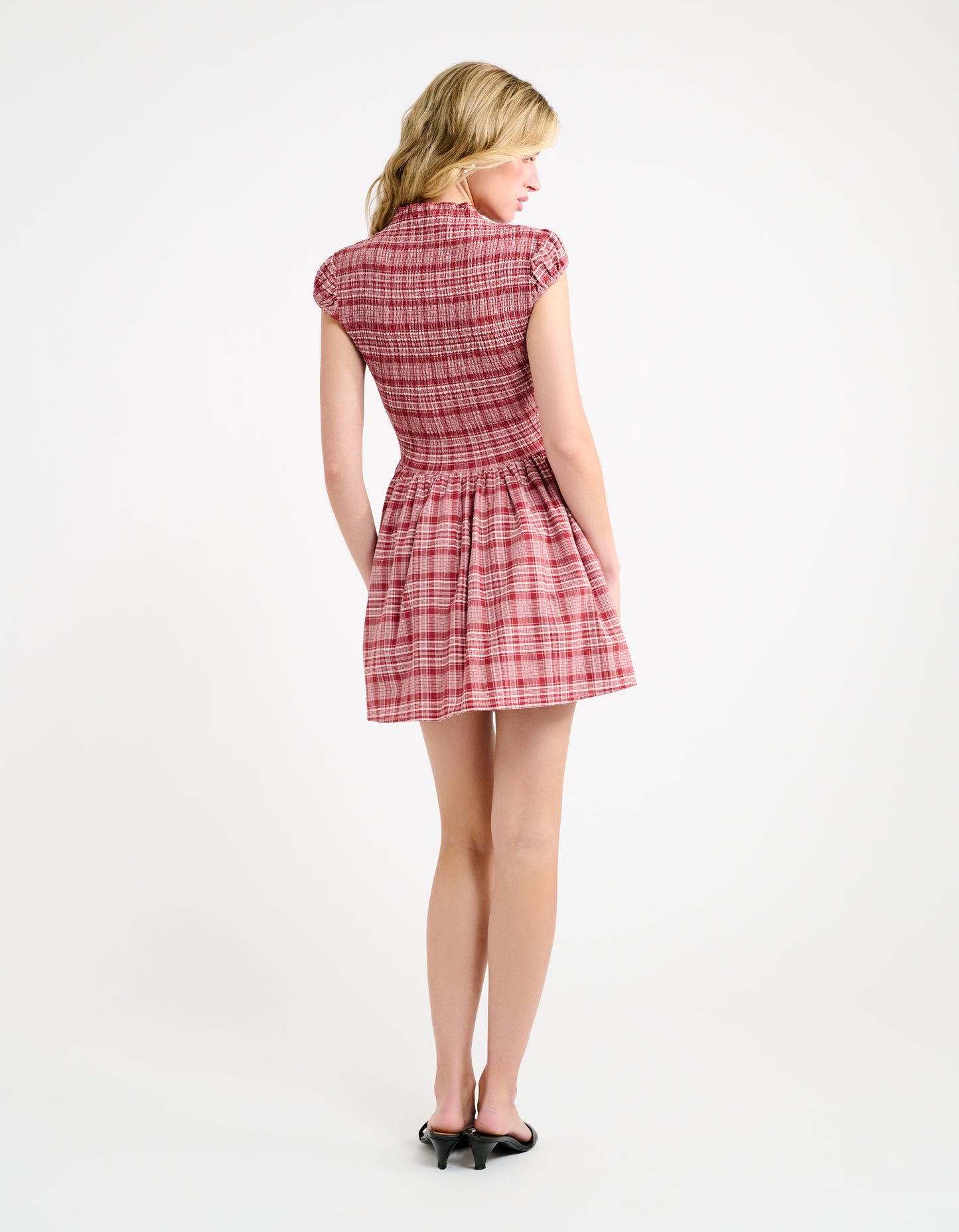 Barclay Mini Dress | Juneberry Plaid