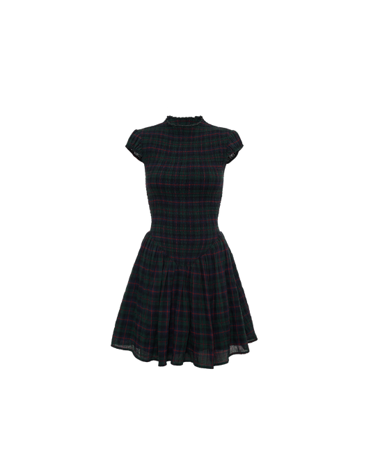 Barclay Mini Dress | Mulberry Tartan